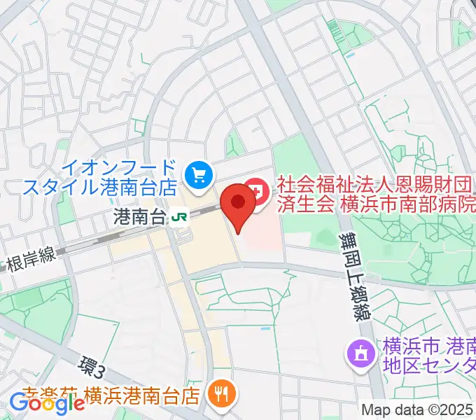 バーズカルチャーセンターの地図