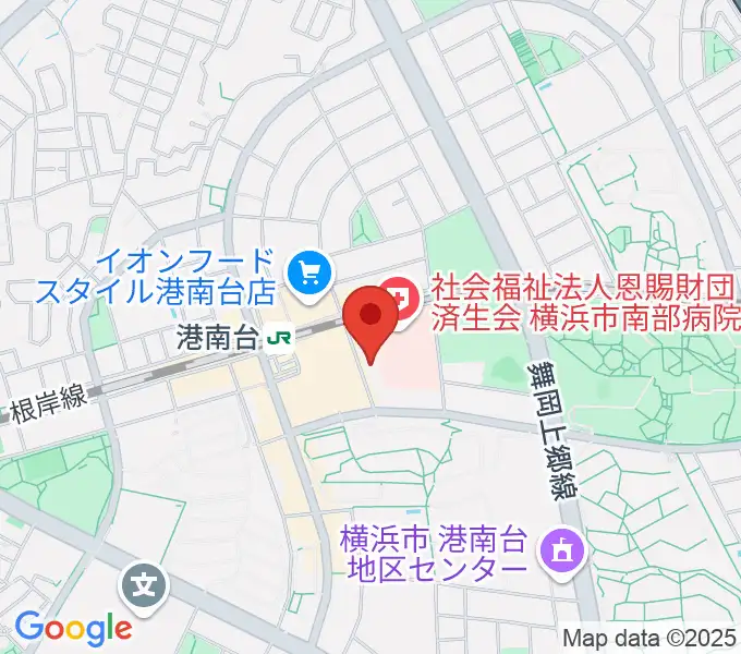 バーズカルチャーセンターの地図