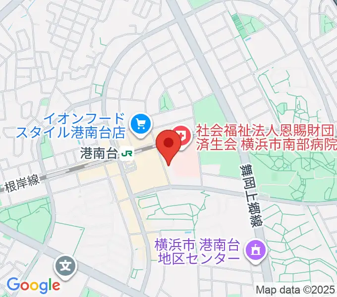 バーズカルチャーセンターの地図