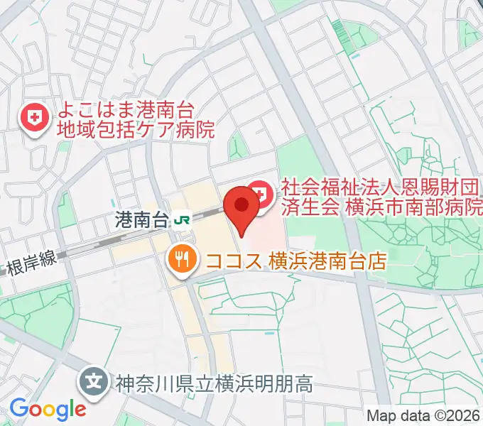 バーズカルチャーセンターの地図