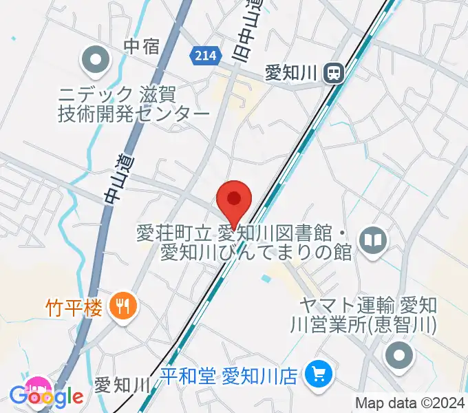 塚本楽器 愛知川店スタジオの地図