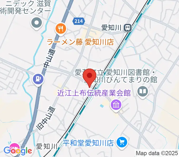 塚本楽器 愛知川店の地図