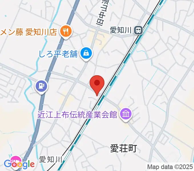 塚本楽器 愛知川店の地図