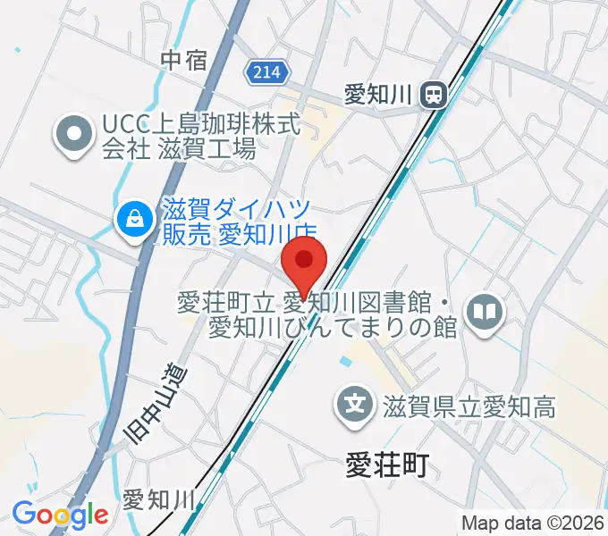 塚本楽器 愛知川店の地図
