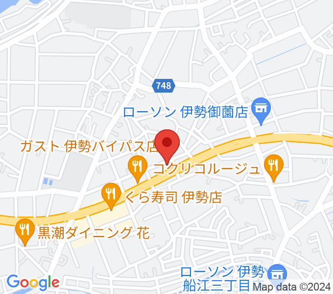 村井楽器伊勢店スタジオの場所