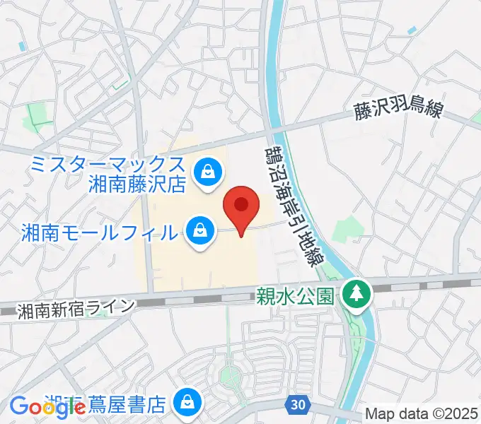 湘南モールカルチャーセンターの地図
