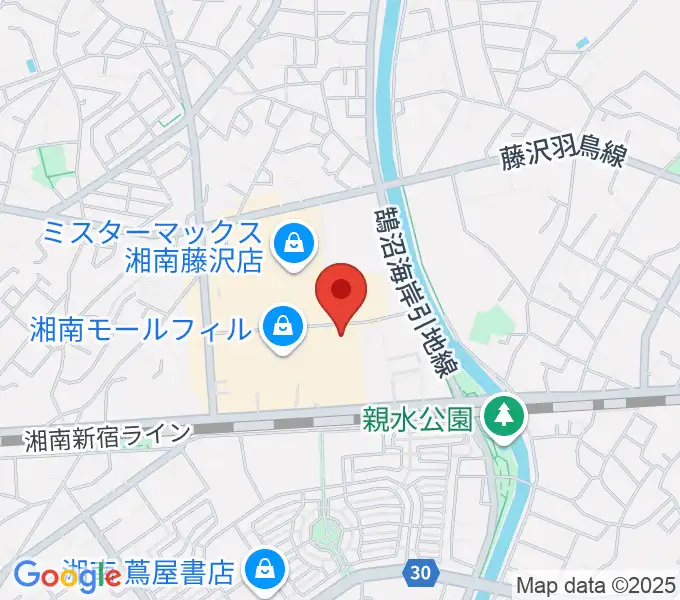 湘南モールカルチャーセンターの地図