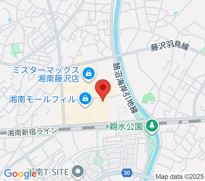 湘南モールカルチャーセンターの地図