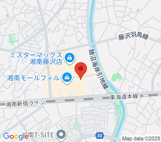 湘南モールカルチャーセンターの地図