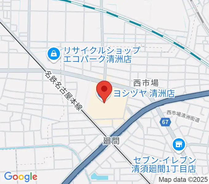 清洲カルチャーセンターの地図