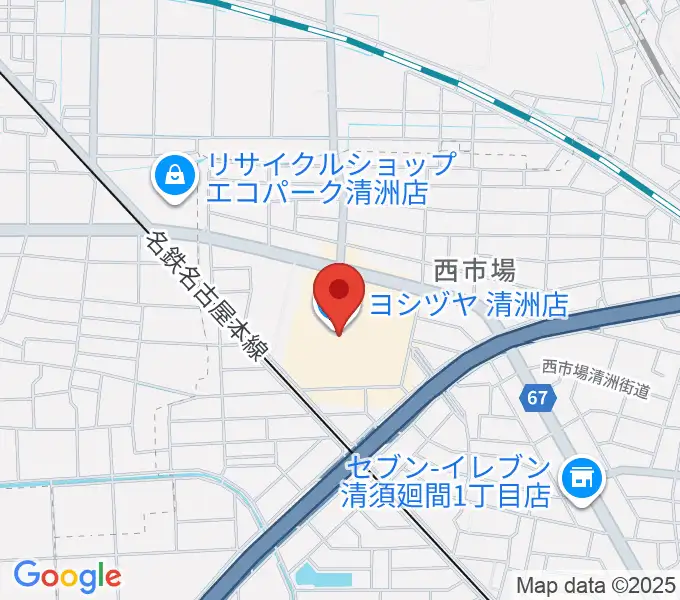 清洲カルチャーセンターの地図