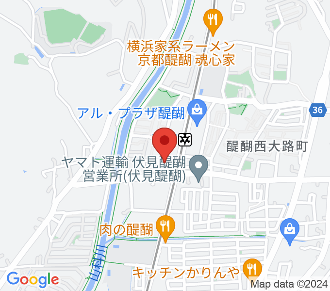 醍醐カルチャーセンターの場所