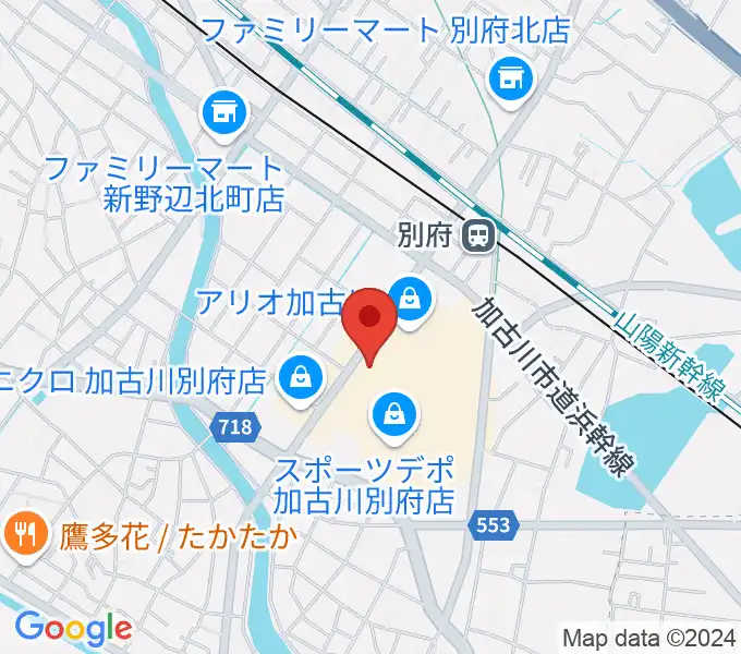 ヨークカルチャーセンター加古川の地図