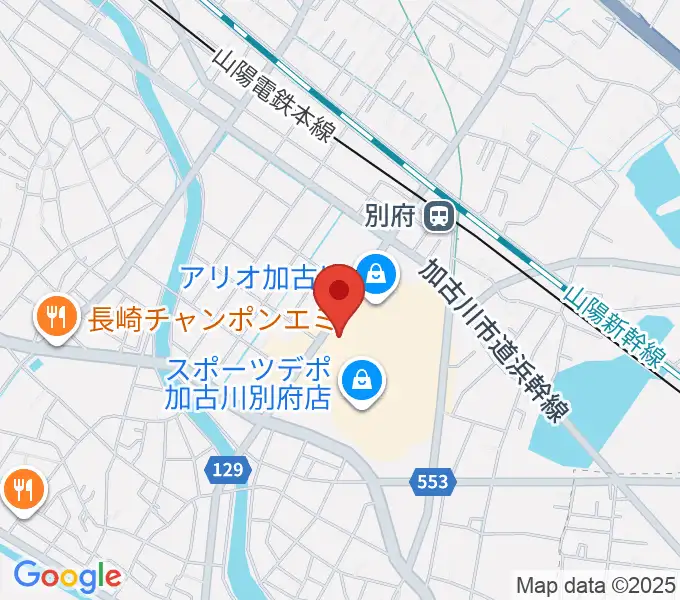 ヨークカルチャーセンター加古川の地図