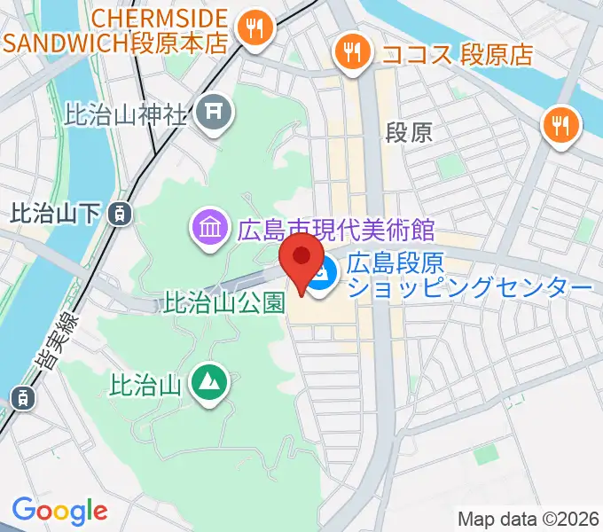 広島カルチャーセンターの地図