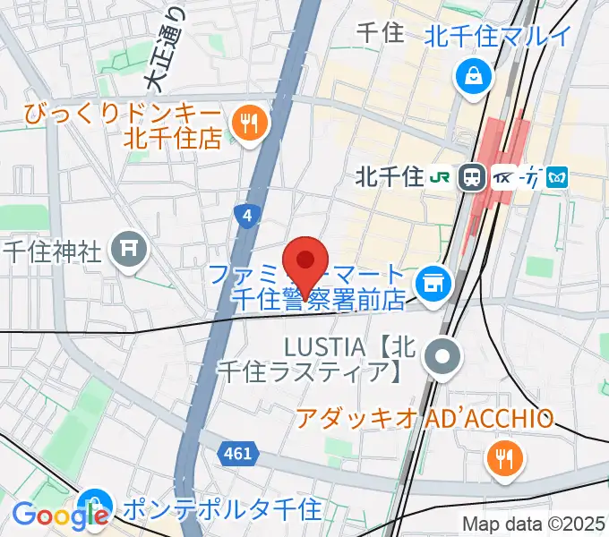 天空劇場の地図