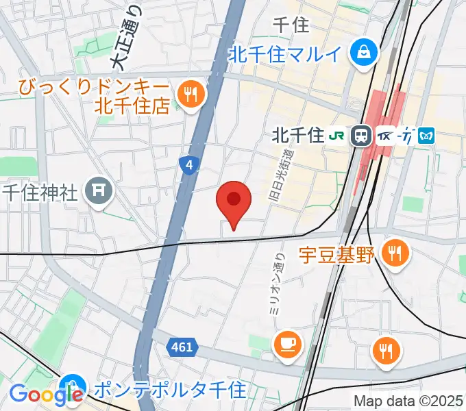 天空劇場の地図