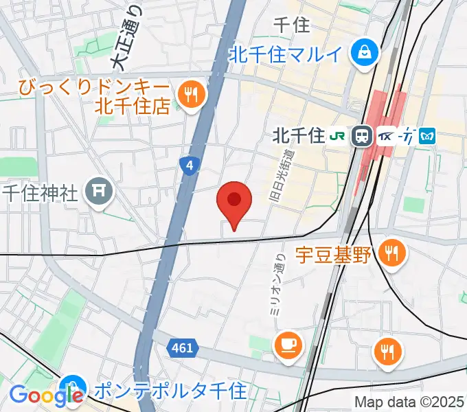 天空劇場の地図