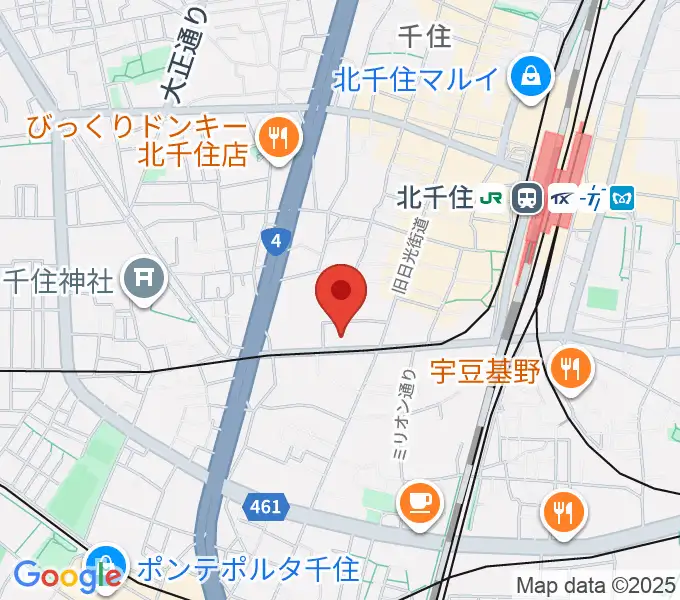 天空劇場の地図