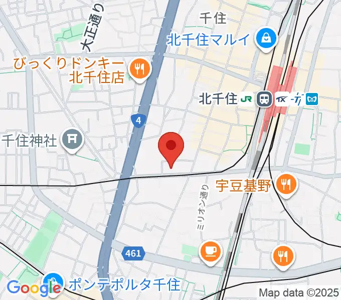 天空劇場の地図