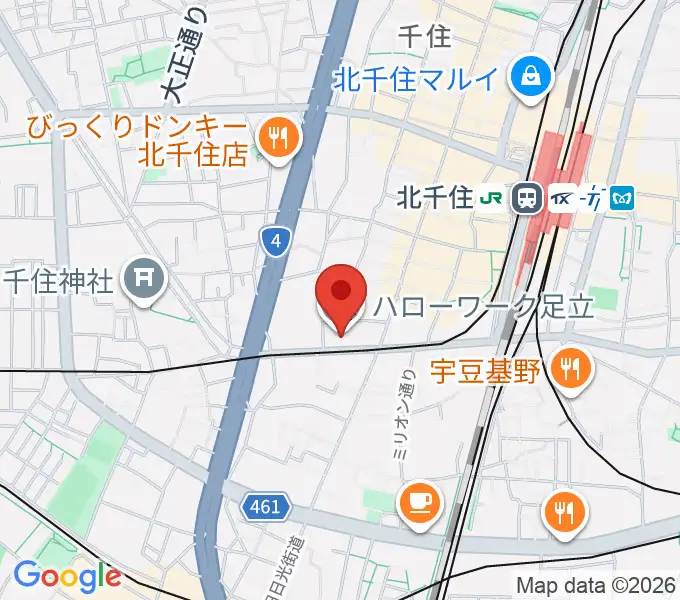 天空劇場の地図