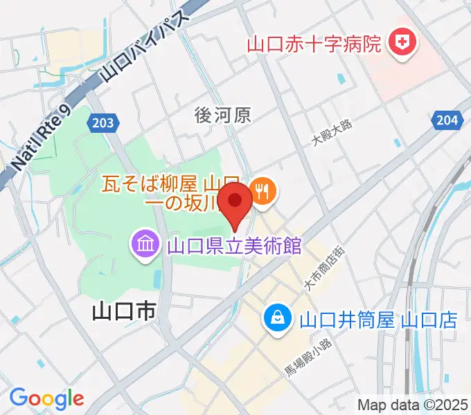 クリエイティブ・スペース赤れんがの地図