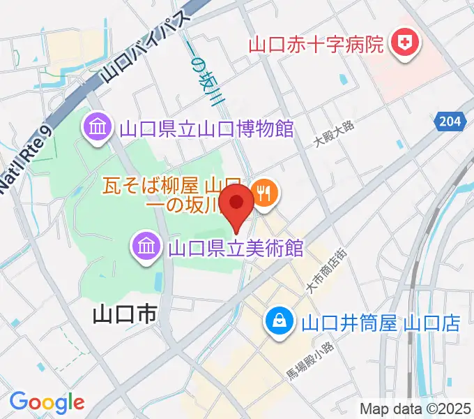 クリエイティブ・スペース赤れんがの地図