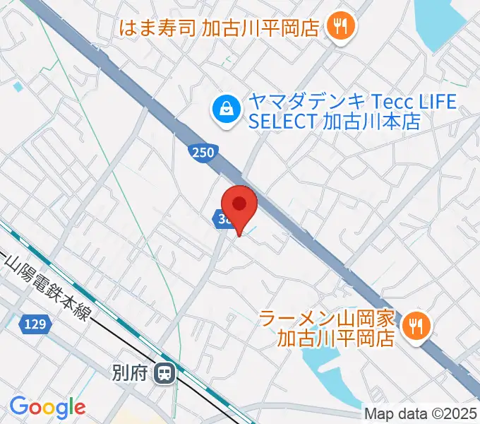 ライブcafeキャロルの地図