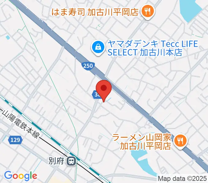 ライブcafeキャロルの地図