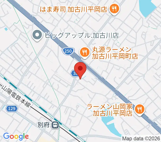 ライブcafeキャロルの地図