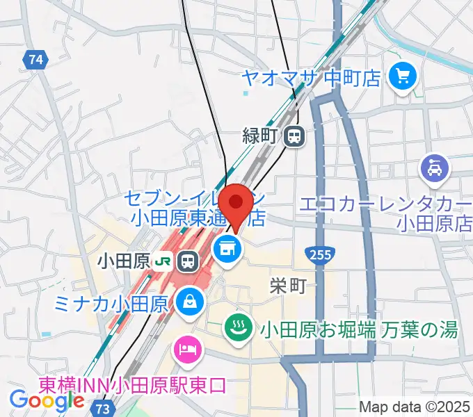 昭和音楽大学附属音楽・バレエ教室 小田原校の地図