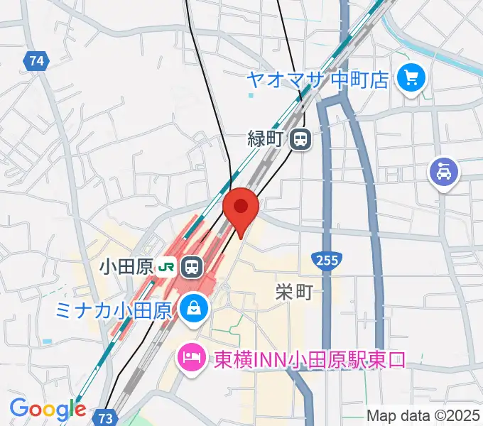 昭和音楽大学附属音楽・バレエ教室 小田原校の地図