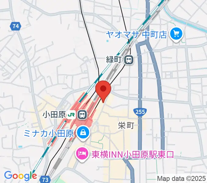 昭和音楽大学附属音楽・バレエ教室 小田原校の地図