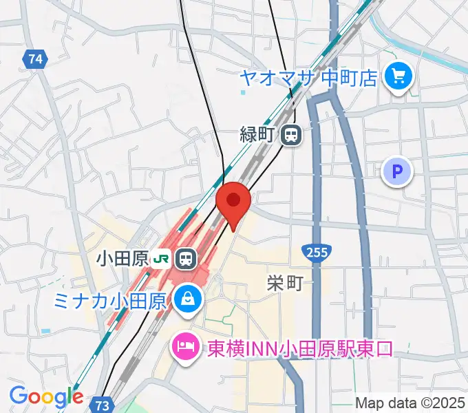 昭和音楽大学附属音楽・バレエ教室 小田原校の地図