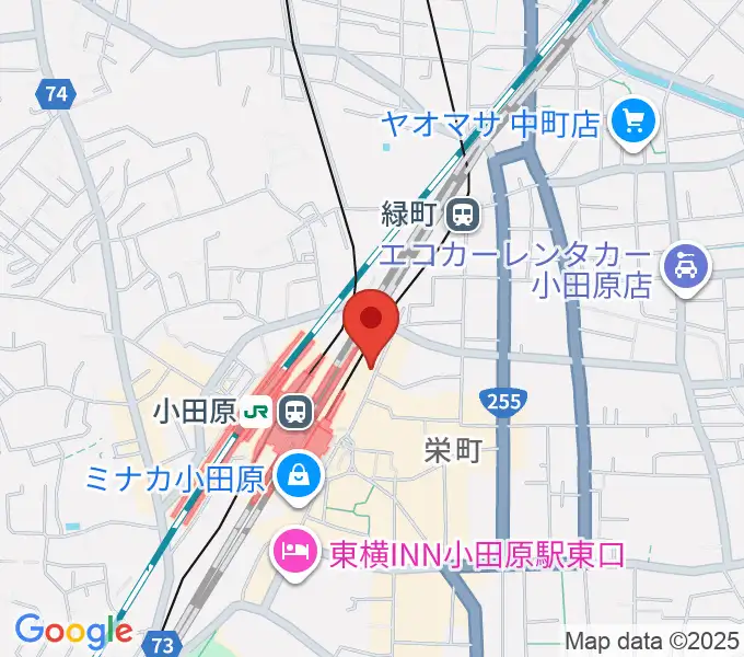 昭和音楽大学附属音楽・バレエ教室 小田原校の地図