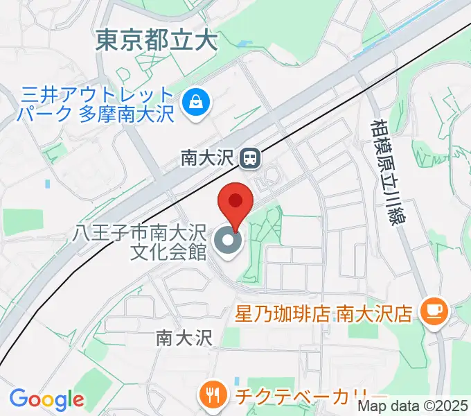 昭和音大附属音楽・バレエ教室 南大沢校の地図