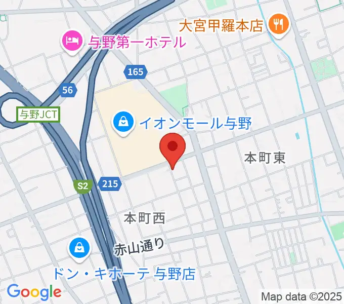 和幸音楽院 新都心校の地図