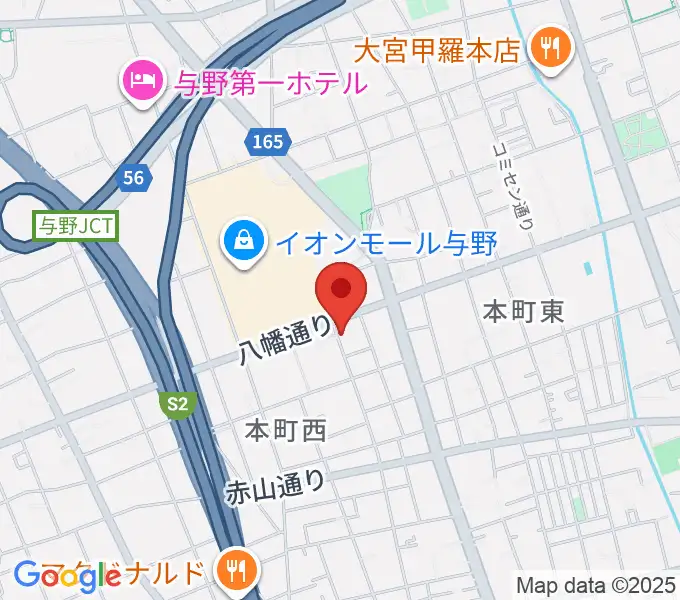 和幸音楽院 新都心校の地図