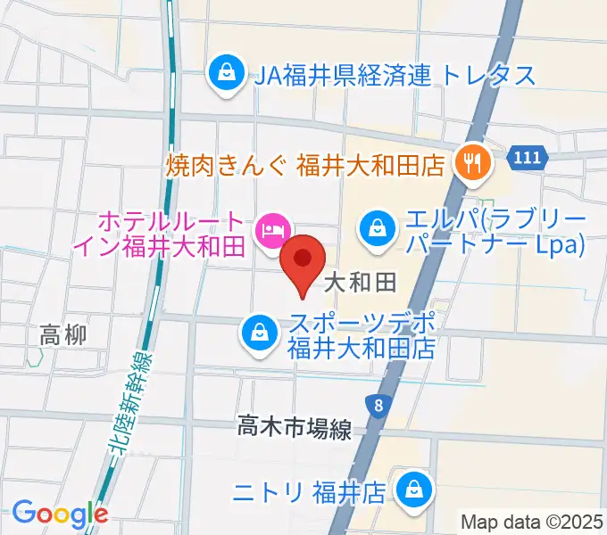 MPC大和田の地図