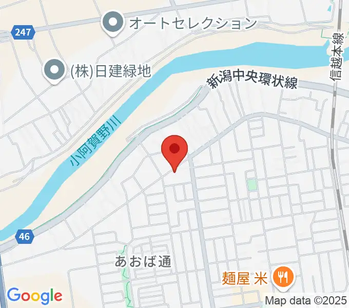 鈴木牧子ピアノ教室の地図