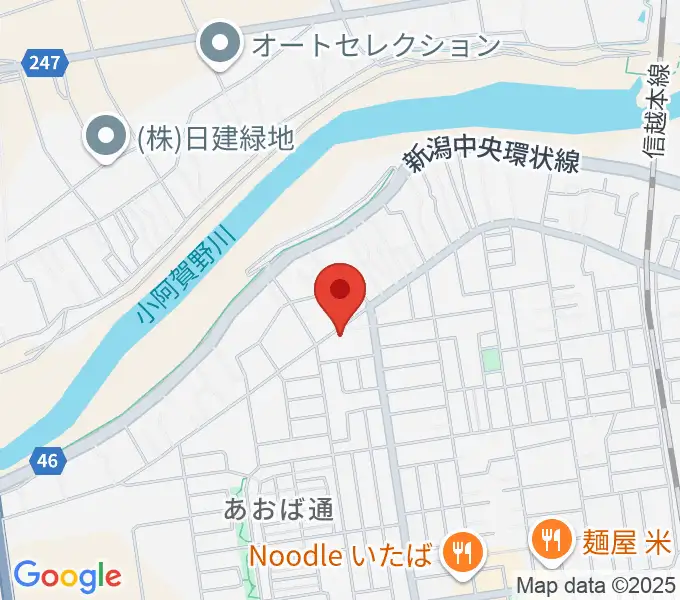 鈴木牧子ピアノ教室の地図