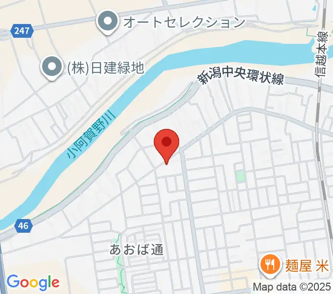 鈴木牧子ピアノ教室の地図