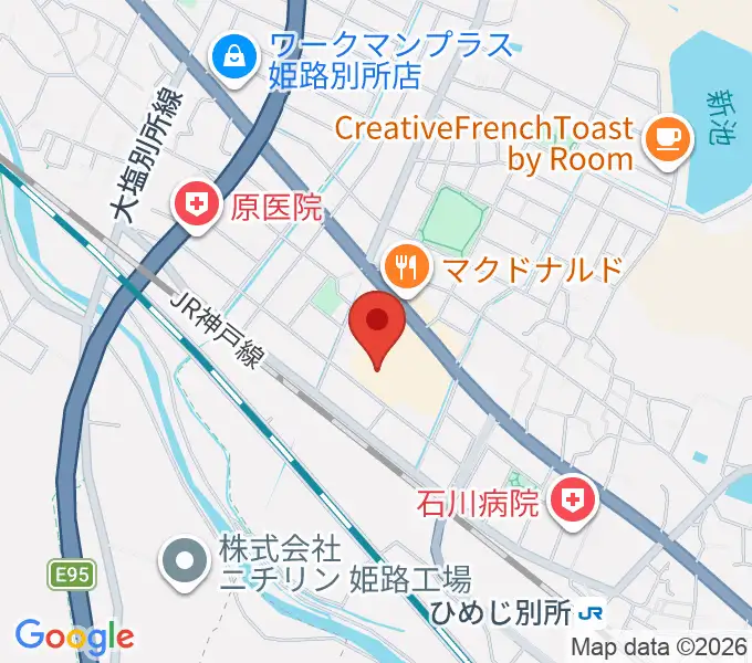文化堂 イオン姫路別所センターの地図