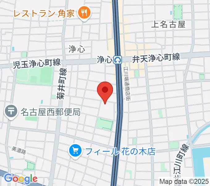 西文化小劇場の地図