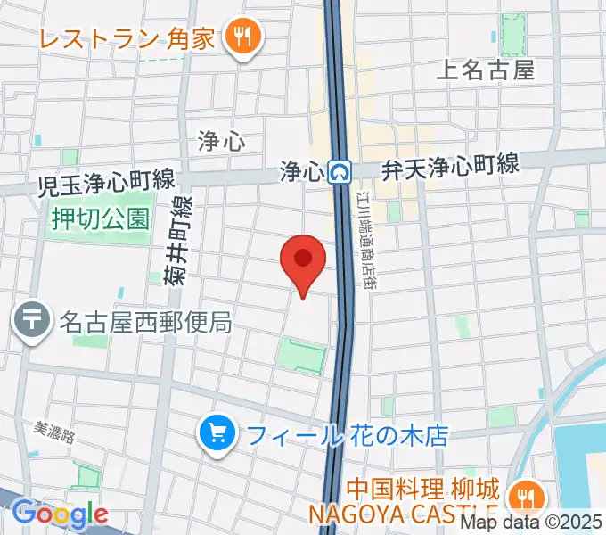 西文化小劇場の地図