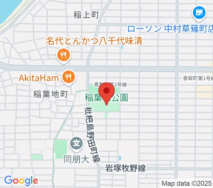 演劇練習館 アクテノンの地図