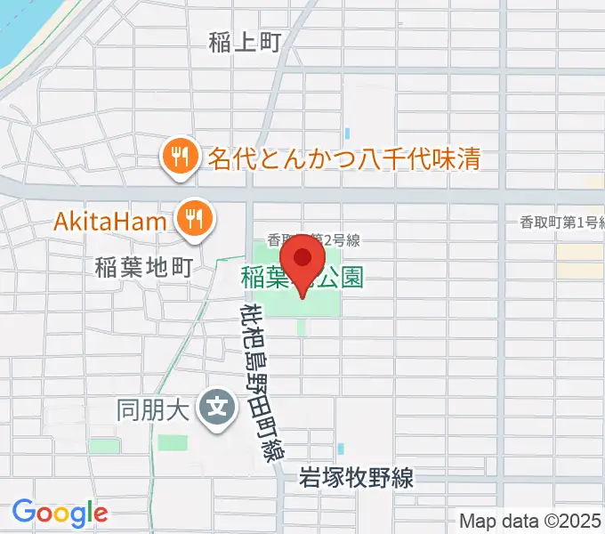演劇練習館 アクテノンの地図
