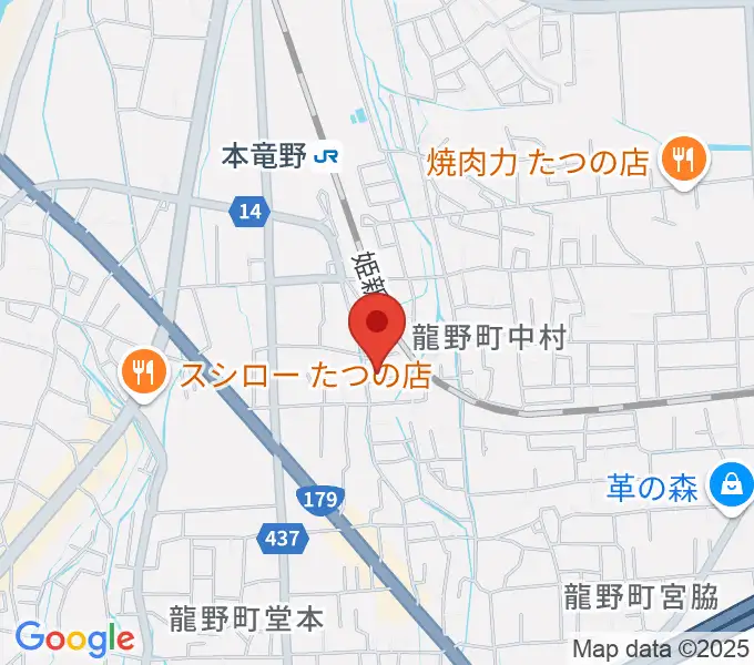 文化堂 竜野センターの地図