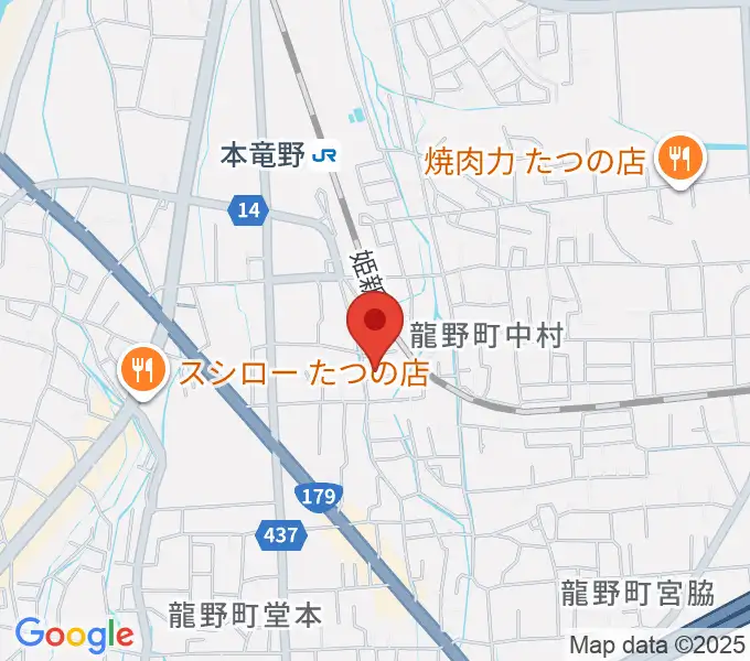文化堂 竜野センターの地図