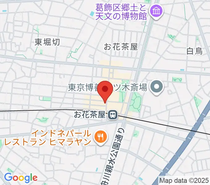 エークラスミュージック お花茶屋センターの地図